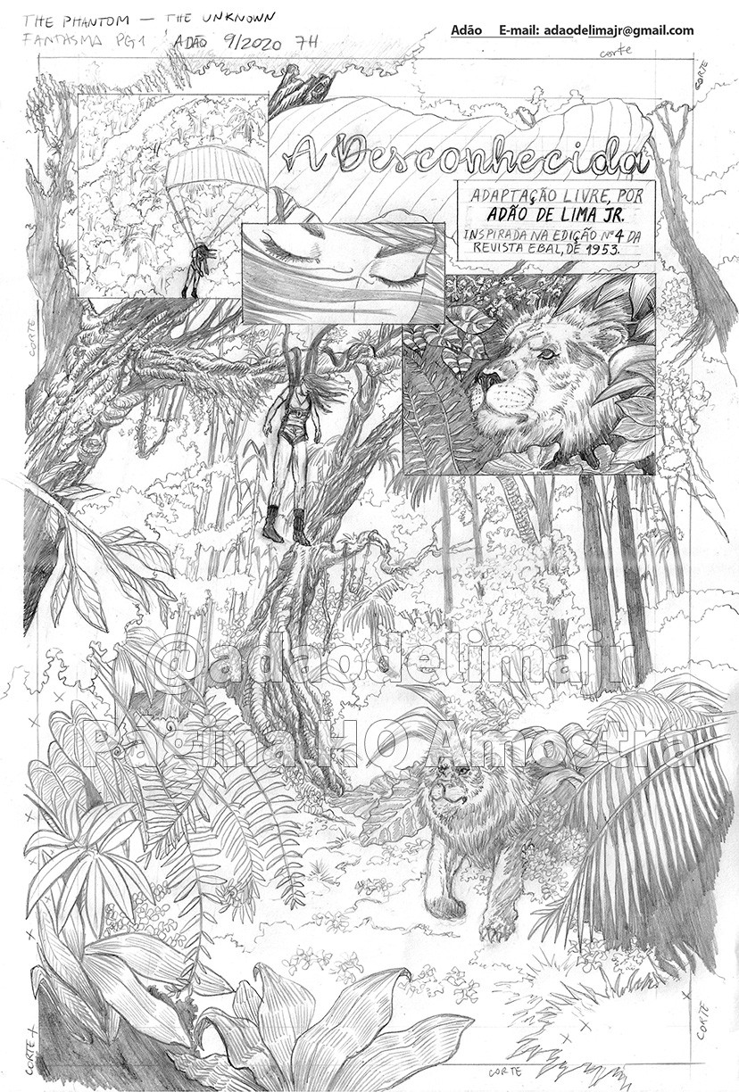 The Phantom O Fantasma - Sample Page 1/3